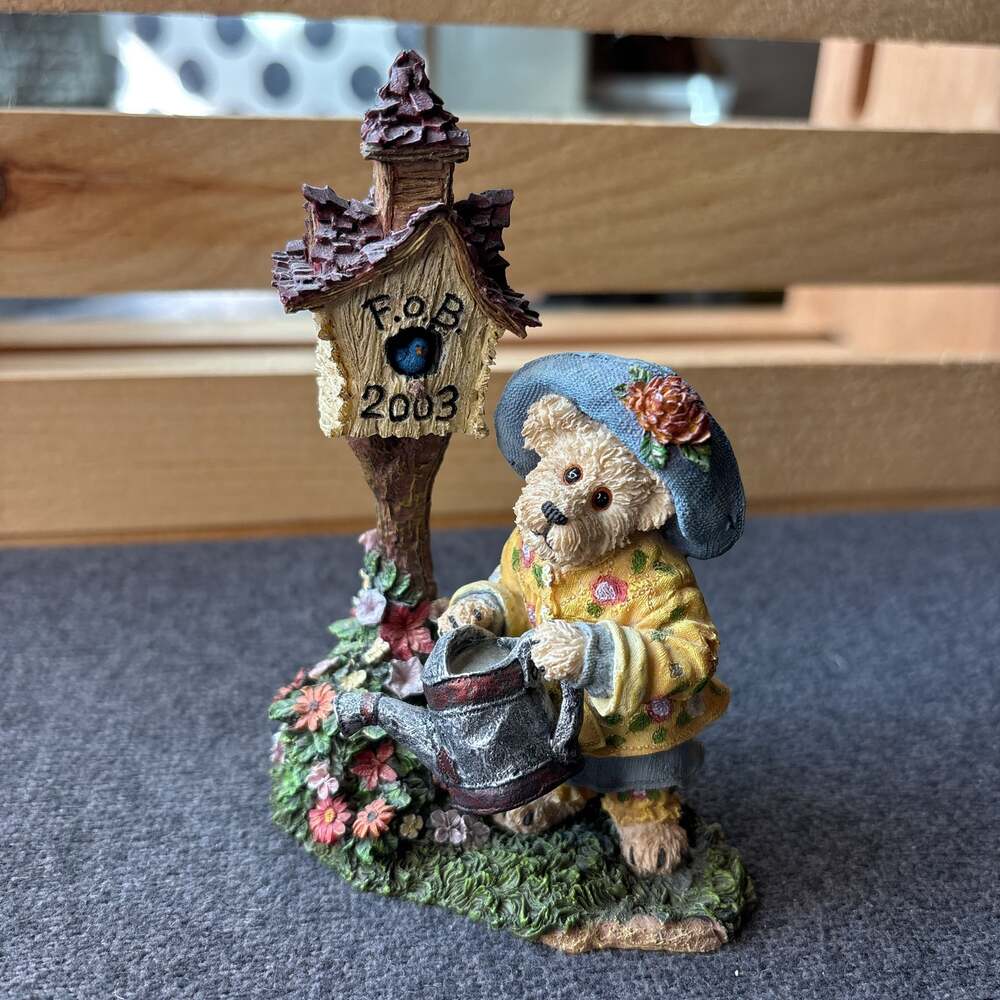 Boyds Bears Aunt Birdie Berriweather A Sprinkle A Day Bearstone Collection Figur